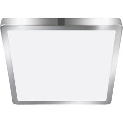 Eglo Deckenlampe Fueva 5 Weiss/Grau Stahl/Kunststoff 28.5 cm 3 cm - Farbe: weiss/chrom - LED - Lichtfarbe: Helles Neutralweiss - Material:
