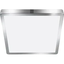 Eglo Deckenlampe Fueva 5 Weiss/Grau Stahl/Kunststoff 28.5 cm 3 cm - Farbe: weiss/chrom - LED - Lichtfarbe: Helles Neutralweiss - Material:
