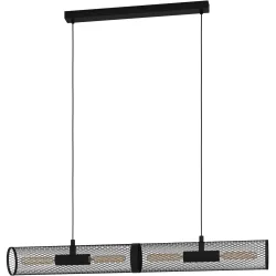 Eglo Pendellampe Redcliffe Schwarz Stahl 12.5 cm 108 cm - Pendellampe