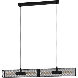 Eglo Pendellampe Redcliffe Schwarz Stahl 12.5 cm 108 cm - Pendellampe