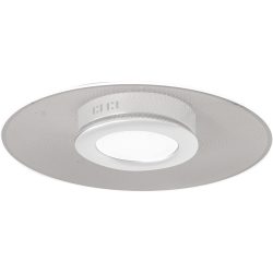 Deckenlampe Avleen Weiss 50 cm 7 cm - LED - Lichtfarbe: Warmweiss - Material: Metall/Acryl - Deckenlampe- LED Energiesparlampe