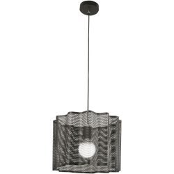 Pendellampe Gilbert Schwarz Metall 40 cm 200 cm - Pendellampe