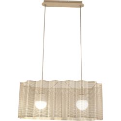 Pendellampe Gilbert Gold Metall 30 cm 200 cm - Pendellampe