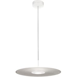 Pendellampe Azure Weiss 45 cm 200 cm - LED - Lichtfarbe: Warmweiss - Material: Metall/Acryl - Pendellampe- LED Energiesparlampe