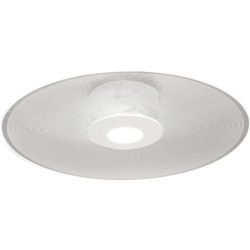 Deckenlampe Azure Weiss 45 cm 7 cm - LED - Lichtfarbe: Warmweiss - Material: Metall/Acryl - Deckenlampe- LED Energiesparlampe