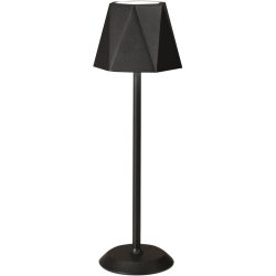 Tischlampe Keely Weiss Metall 38 cm - Farbe: schwarz - LED - Lichtfarbe: Warmweiss - Tischlampe- LED Energiesparlampe