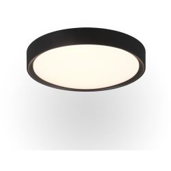 Deckenlampe Alys Schwarz Kunststoff 33 cm 9 cm - Farbe: schwarz matt - LED - Lichtfarbe: Warmweiss - Deckenlampe- LED Energiesparlampe