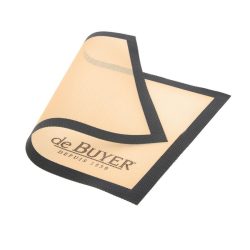 Backmatte de Buyer Braun/Schwarz Kunststoff 40 cm 30 cm - Material: Silikon - Backmatte