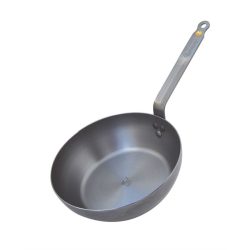 De Buyer Bratpfanne Mineral B Grau Blech/Stahl 28 cm 8.7 cm 28 cm - Material: Stahlblech - Bratpfanne
