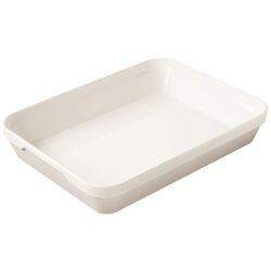 Auflaufform Revol Weiss Porzellan 40 cm 6.5 cm - Auflaufform