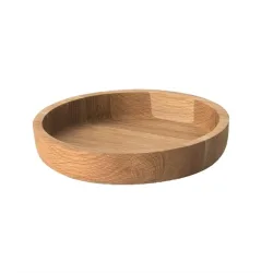Schale Continenta Braun Holz 20 cm 4.3 cm - Material: Eiche