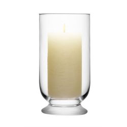 LSA International Laterne Terrace Transparent Glas 23 cm - Farbe: glasklar - Laterne