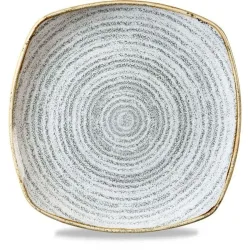 Churchill Teller Studio Prints Stone Grey quadratisch; 21.5 cm (B); hellgrau/braun; quadratisch; 12 Stück / Pack