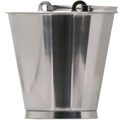 Diverse Eimer Motala Silber Chromstahl 32.5 cm 33 cm 15 l - Eimer
