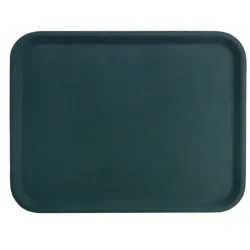 Tablett Piazza Schwarz Kunststoff 32.8 cm 42.3 cm - Tablett