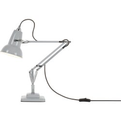 ANGLEPOISE Bürolampe Original 1227 Grau Aluminium/Eisen 15 cm 49 cm - LED - Lichtfarbe: Extra warmweiss - Bürolampe- LED Energiesparlampe