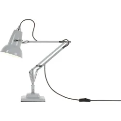 ANGLEPOISE Bürolampe Original 1227 Grau Aluminium/Eisen 15 cm 49 cm - LED - Lichtfarbe: Extra warmweiss - Bürolampe- LED Energiesparlampe
