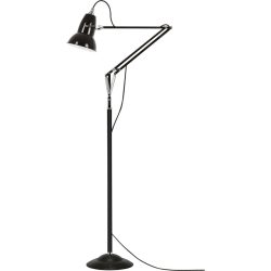 ANGLEPOISE Stehlampe Original 1227 Schwarz Aluminium/Eisen 26 cm 140 cm - LED - Lichtfarbe: Extra warmweiss - Stehlampe- LED Energiesparlampe