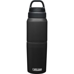 Camelbak Trinkflasche MultiBev Schwarz Edelstahl 27.9 cm - Farbe: Black - Material: Edelstahl/Silikon - Trinkflasche