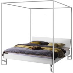 Hasena Himmelbett Frank Weiss MDF 180 x 200 cm - Himmelbett