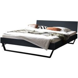 Hasena Bett Ingo Grau MDF 180 x 200 cm - Farbe: anthrazit - Bett