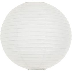 Pendellampe Rice Weiss Papier 40 cm 40 cm - Material: Reispapier - Pendellampe