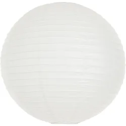 Pendellampe Rice Weiss Reispapier B 60 cm