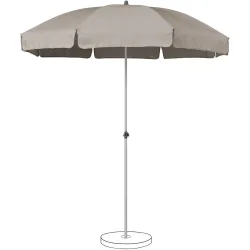 Suncomfort BY GLATZ Sonnenschirm Siesta grau B 200 T 200 cm - Sonnenschirm
