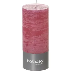 Balthasar - Kerze, 60X140MM, Himbeere