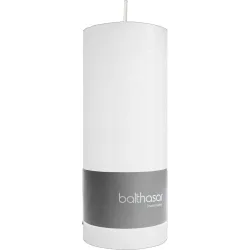 Balthasar, Balthasar - Zylinderkerze, 60X140MM, Weiss