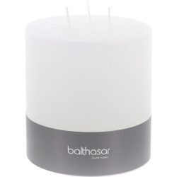 Balthasar - Zylinderkerze 3-Docht, 120X120MM, Weiss