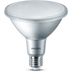 Philips Glas E27 9 W - Farbe: Silber - LED - Lichtfarbe: Extra warmweiss - Leuchtmittel- LED Leuchtmittel