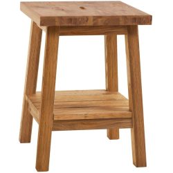 Hasena Nachttisch Noma Weiss Holz 48 cm - Material: Eiche - Nachttisch