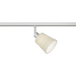 System HV-Track6 Silber/Beige Metall/Stoff 11 cm 11 cm - Farbe: Silber/Sandfarbig - Material: Metall/ Stoff - System