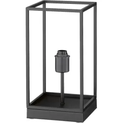 Tischlampe Nero M6 Schwarz Metall 16 cm 30 cm - Tischlampe