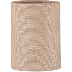 Lampenschirm Nero M6 Rosa Leinen 9 cm 11 cm - Farbe: rosé - Lampenschirm