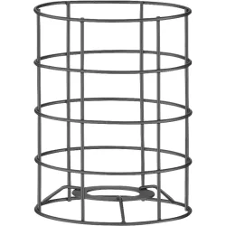 Lampenschirm Nero M6 Schwarz Metall 9 cm 11 cm - Lampenschirm