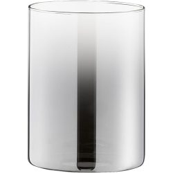 Lampenschirm Nero M6 Glas 9 cm 11 cm - Farbe: rauch dégradé - Lampenschirm