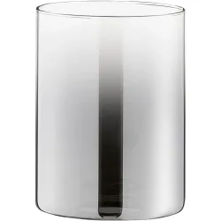 Lampenschirm Nero M6 Glas 9 cm 11 cm - Farbe: rauch dégradé - Lampenschirm