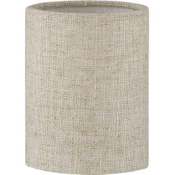 Lampenschirm Nero M6 Beige Leinen 9 cm 11 cm - Farbe: sand - Lampenschirm