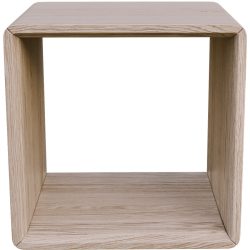 Nachttisch Lund Braun Holz 40 cm - Farbe: Eiche hell - Nachttisch