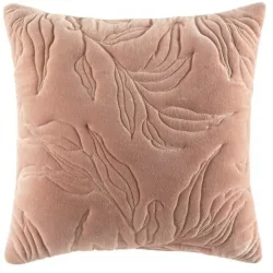 KAS Zierkissenbezug Lara Blush Rosa Baumwolle 50 cm 50 cm - Zierkissenbezug