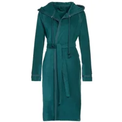 VOSSEN - Jive Bademantel, für Damen, Petroleumblau, Größe XS