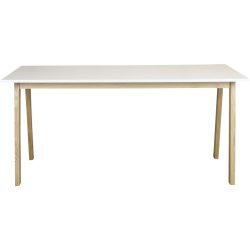 Schreibtisch Lale Weiss Holz 160 cm - Schreibtisch