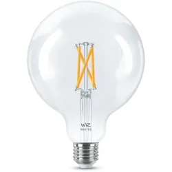 Leuchtmittel WiZ Glas E27 6.7 W - Farbe: Transparent - LED - Lichtfarbe: Extra warmweiss - Helles Neutralweiss - Leuchtmittel- LED Leuchtmittel