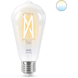 Leuchtmittel WiZ Glas E27 6.7 W - Farbe: Transparent - LED - Lichtfarbe: Extra warmweiss - Helles Neutralweiss - Leuchtmittel- LED Leuchtmittel