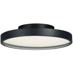 Designer-Deckenlampe Bankamp Cona schwarz D 31 cm - LED - Lichtfarbe: Extra warmweiss - Material: Eisen/Acryl/Glas - Designer-Deckenlampe- LED