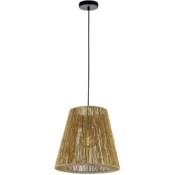 Pendellampe Cedric Braun Metall 38 cm 120 cm - Pendellampe