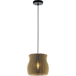 Pendellampe Clare Braun Metall 28 cm 300 cm - Pendellampe