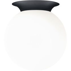 Deckenlampe Volkmar Schwarz Metall 20 cm - Deckenlampe
